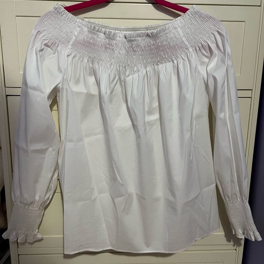 NWOT 💕 ZARA WHITE BLOUSE